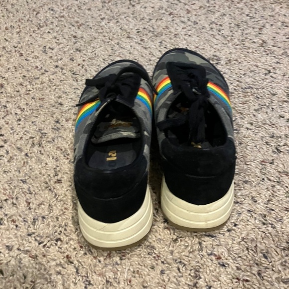 GOLA Montreal Camo Sneaker In Dark Khaki/ Black size 8 - Picture 3 of 7